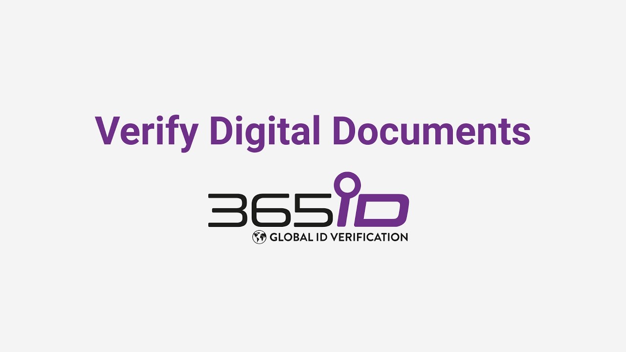 How to verify digital documents