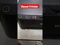 How To Fix Epson L3110 L3210 Printer Red Light Blinking Reset Shorts Shortsfeed