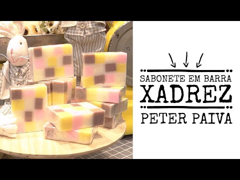 Checkered Soap Bar - Peter Paiva