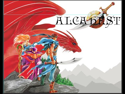 Alcahest (1993,SNES)(1) Stage 1: Mountains.