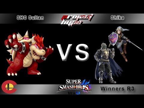 Singles - SHC Sultan (Bowser) vs Shika (Link, Ganon) - WR3