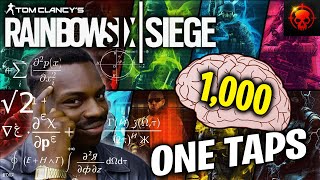 1,000 One Taps In One Video - Rainbow Six Siege