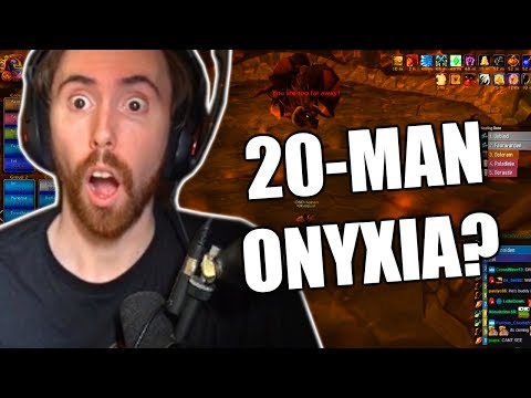 Asmongold Attempts A 20-Man Onyxia Raid
