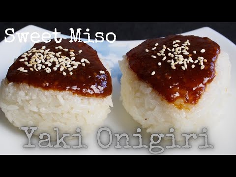 How to make Tasty Yaki Onigiri recipe/ Rice Balls with Sweet Miso