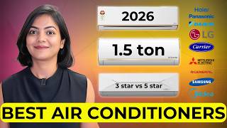 Download lagu Best AC 2026 | 1.5 Ton Air Conditioner | Panasonic vs LG vs Samsung vs Carrier vs Hitachi mp3