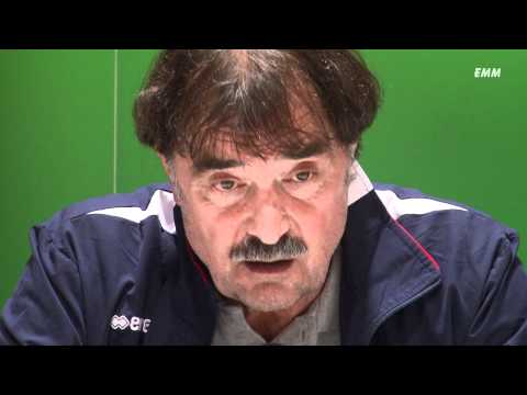 Pressekonferenz nach dem Spiel SCM vs. VfL Gummersbach