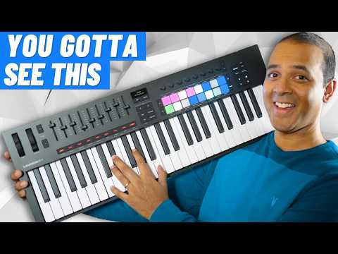 Novation Launchkey 49 MKIV MIDI Keyboard Controller 2024 - Present - Black image 5