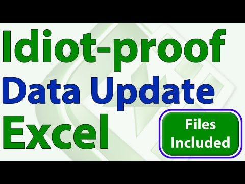 Update Data using a Form in Excel - Idiot-Proof Excel - Part 7