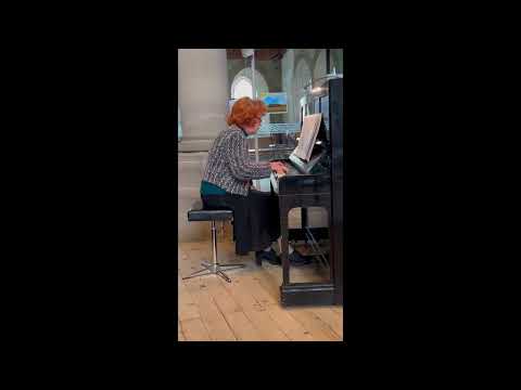 Владислав Заремба. Варіації "Ой,місяцю,місяченьку". Виконує Лариса Колесник.  (_kolo_pp_"ЭОС")