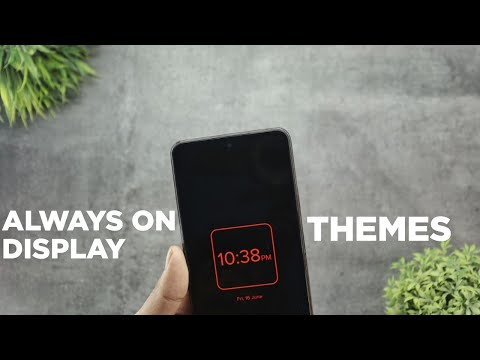 New Always On Display Theme For Redmi,Poco & Xiaomi Device