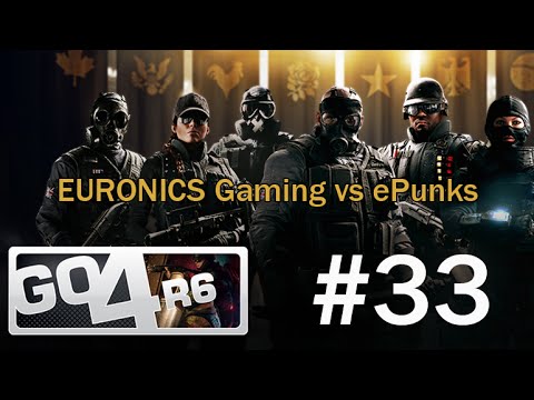[R6S] Quart de finale de la Go4R6 Europe Cup #33 : EURONICS Gaming vs ePunks