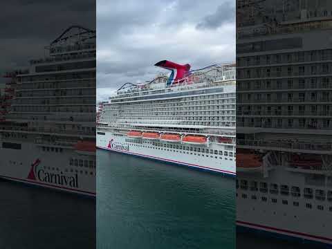 Thumbnail for Carnival Celebration Cruise Ship Blasts the Horn Leaving Port of Miami!