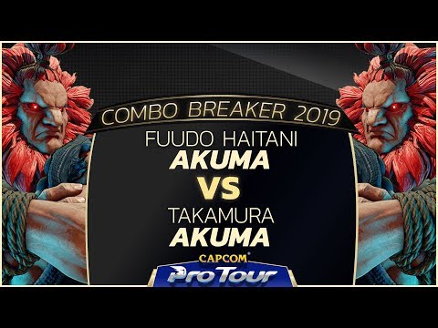FUDOH Haitani (Akuma) vs Takamura (Akuma) - Combo Breaker 2019 Top 8 - CPT 2019