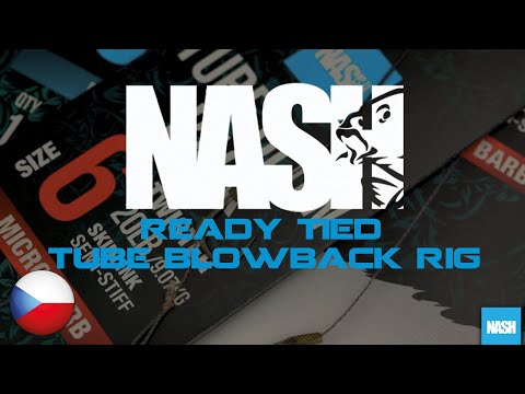NASH - Hotový náväzec Tube Blow Back Rig Barbless 2024 veľ. 8