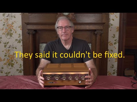 The Unrepairable Heathkit AA 100