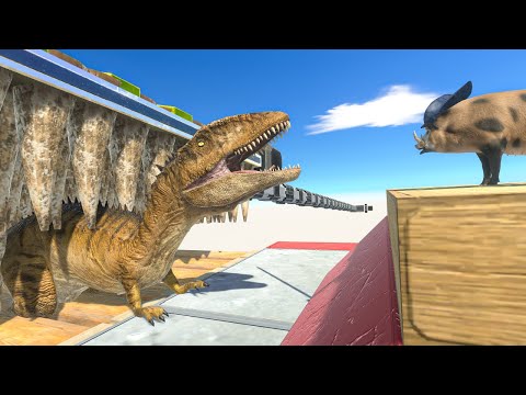 Be Careful Running Across the False Floors - Animal Revolt Battle Simulator
