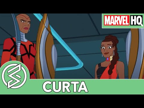 Capa de Marvel Rising: Operação Shuri | Parte 1