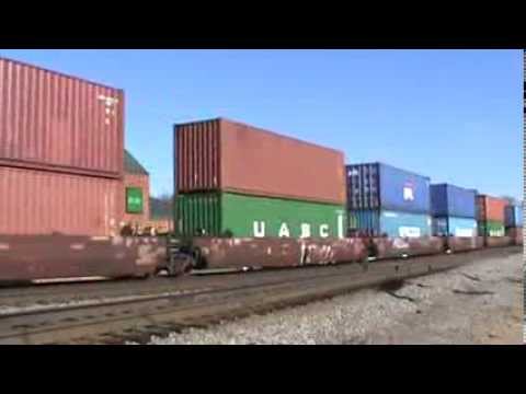 NS 8902 leads NS Train 231 in Austell, GA