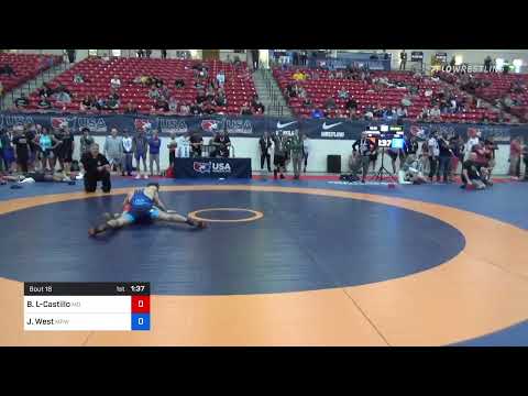58 Lbs Rr Rnd 1 - Brett Lord-Castillo, Missouri Vs Jesse West, Mat Pack Wrestling Club A31c