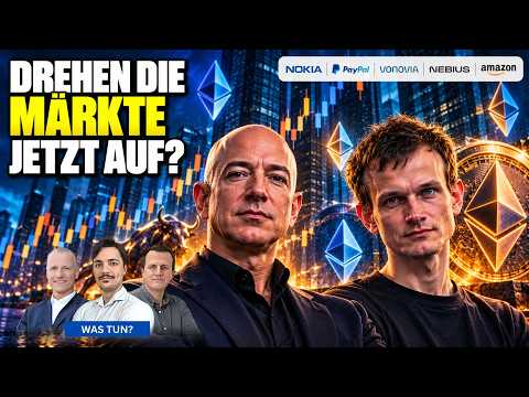 Letzte Vorbereitungen vor dem Run? | Markt | Nokia | Paypal | Vonovia | Nebius | Amazon | ETH