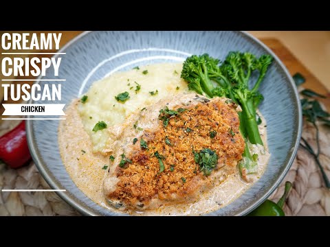 CREAMY CRISPY TUSCAN CHICKEN ‘’MARRY ME CHICKEN’’