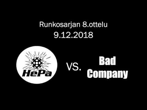 Maalikooste HePa - Bad Company 9.12.2018
