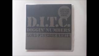 D.I.T.C. ‎– Diggin' Numbers (Lord Finesse Remix)