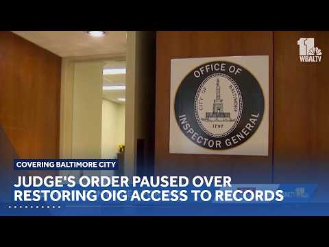 Appellate Court judge pauses order restoring OIG access to city ...