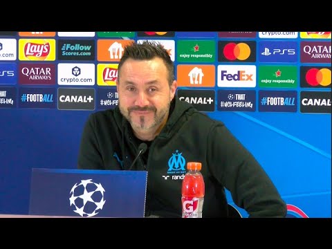 OM-Newcastle : la conférence de presse en intégralité de Roberto De Zerbi avant cette affiche de LDC