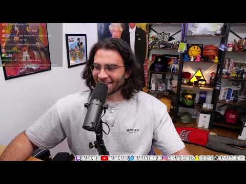 HasanAbi August 30, 2022 – RIP Gorbachev, Addison Rae Drama, Cop Stories, Twitch KaiCenat,🎮VALORANT🎮