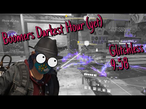[9:58] Glitchless Dark Hours [ + tutorial ]  an Division 2 Speedrun