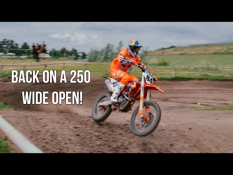 Jeffrey Herlings - First time back on a 250 since 2016