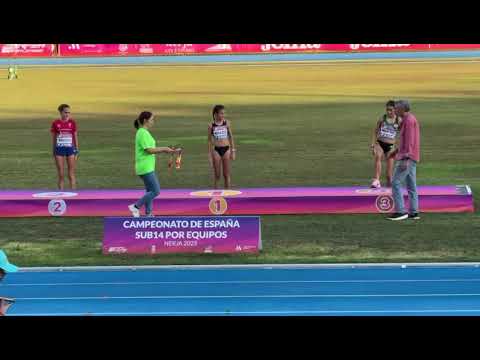 LEGANES | Noa Llorente, subcampeona de España Sub14