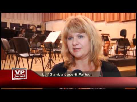 La 13 ani, a cucerit Parisul