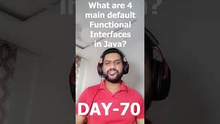 What are 4 main default Functional Interfaces in Java? #java #interview #interviewtips
