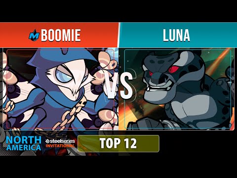 Boomie VS Luna - Top 12 - NA - Brawlhalla SteelSeries Invitational 2022