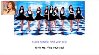 Soul SNSD Lyrics [ENG+ROM]