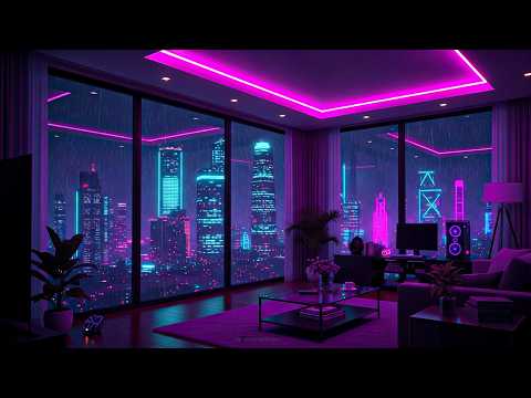 90’s Chill Lofi ☕ Rainy Night Hip Hop Beats [Study / Work / Relax] ☔ Cozy Lofi Rain Playlist