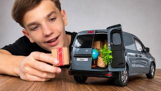 1:18 Mercedes Benz Citan W420 – Relaxing ASMR Unboxing & Cargo Loading