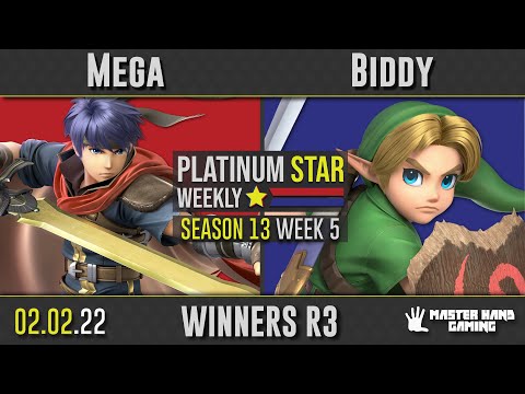 PSW S13:W5 - Biddy (Young Link) vs Mega (Ike) - WR3