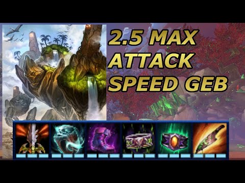 MAX ATTACK SPEED GEB VS DOUBLE DEFENSE BAKA - Masters Ranked 1v1 Duel - SMITE