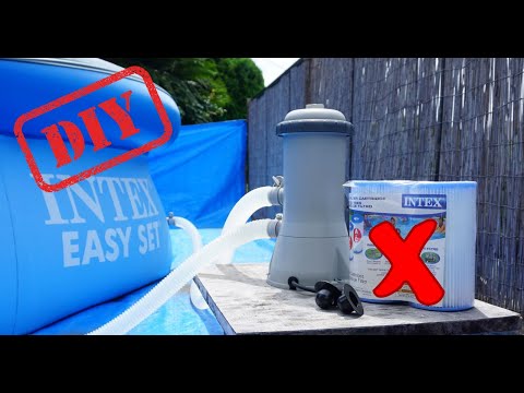 インフレータブルプールの掃除方法と頻度は?化学を無視してもいいでしょうか？  庭園