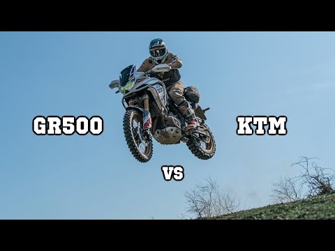 Выдержит ли Китайская Африка гонку против КТМ?! GR500 Adventure