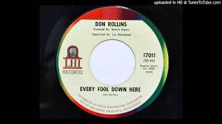 Don Rollins - Every Fool Down Here (LHI 17011) [1967 country]