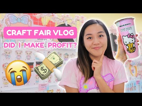 My Selling Experience at SJMADE Summer Fair! Booth Tour + Event Recap ✦ Artist Alley Vlog ✦