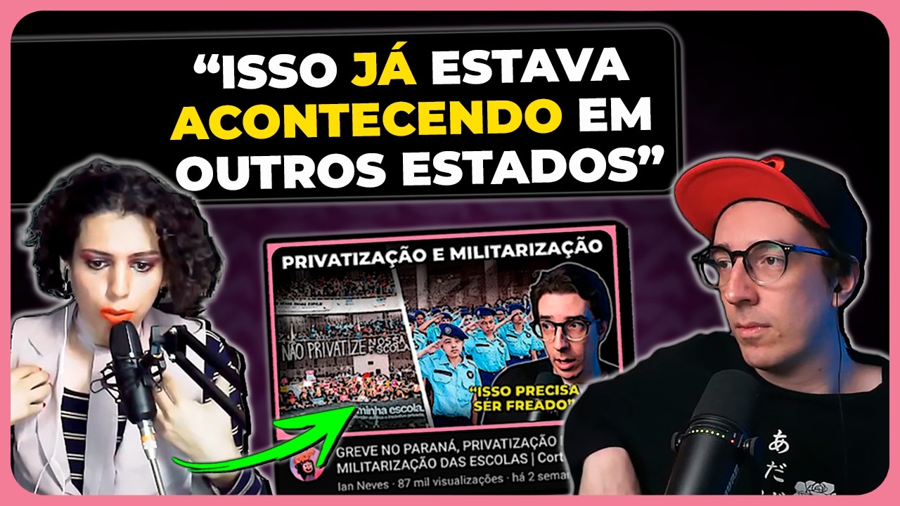 GREVES E PRIVATIZAÇÃO DA EDUCAÇÃO (PART. SUED CARVALHO) | Cortes do Ian Neves