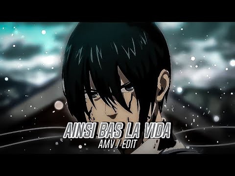 「Ainsi Bas La Vida✨」Mikasa vs Yeagerists💀「AMV/EDIT」