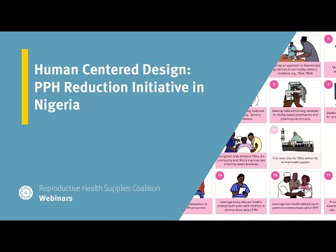 Human Centered Design: PPH Reduction Initiative in Nigeria