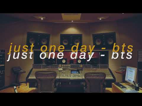 "just one day" - bts but they're at the recording studio and you're the music producer // acapella
