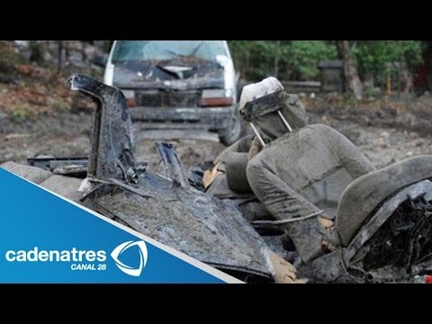 Deslave deja 4 muertos en Puebla / Landslide leaves 4 killed in Puebla